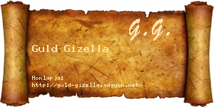 Guld Gizella névjegykártya